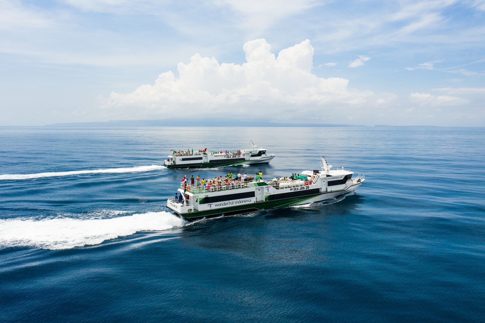 eka jaya fast ferry with our agency