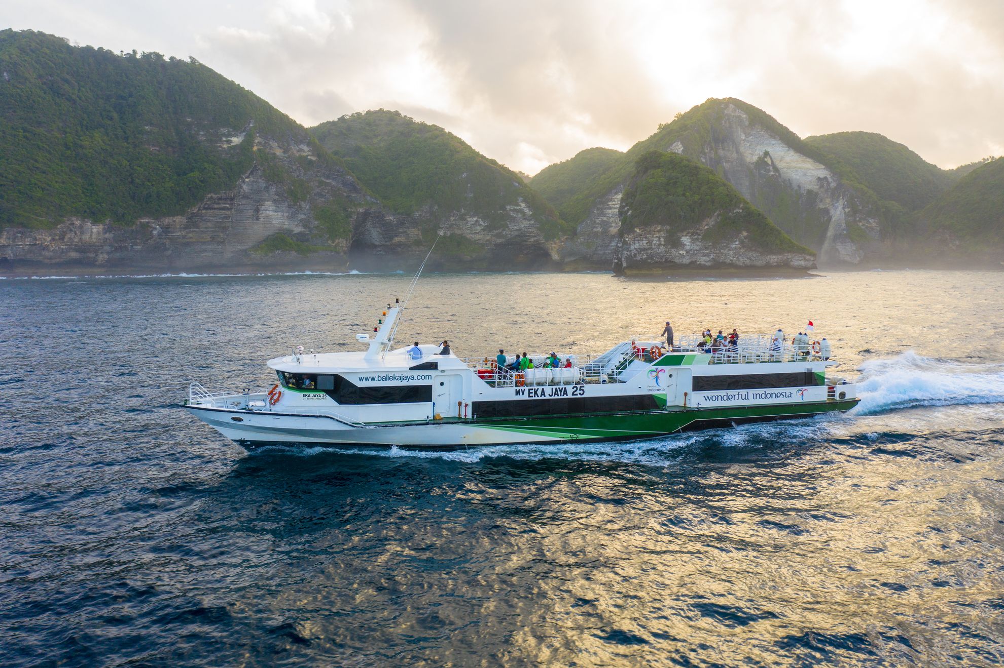 eka jaya fast ferry with our agency