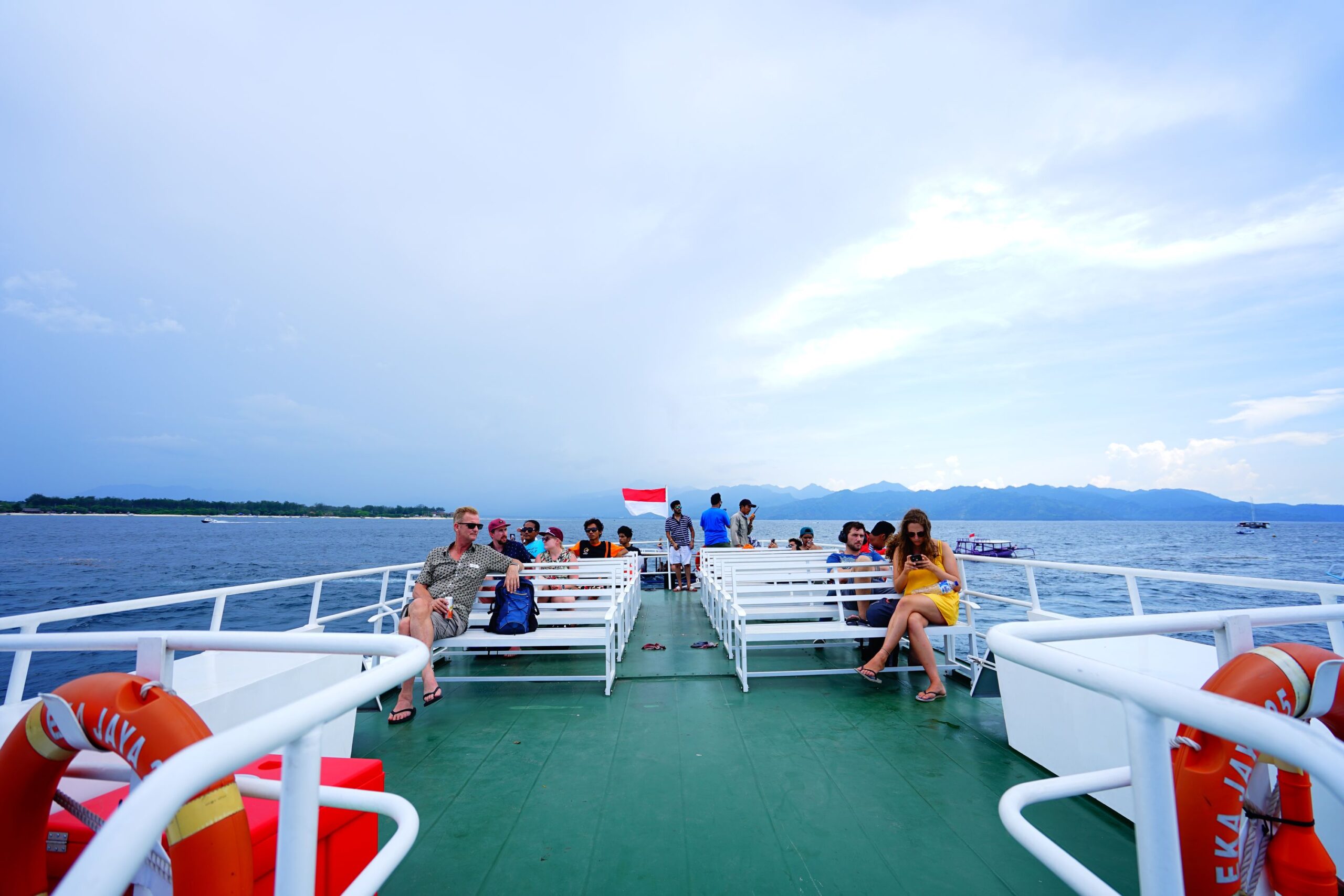 sundeck eka jaya fast ferry with our agency