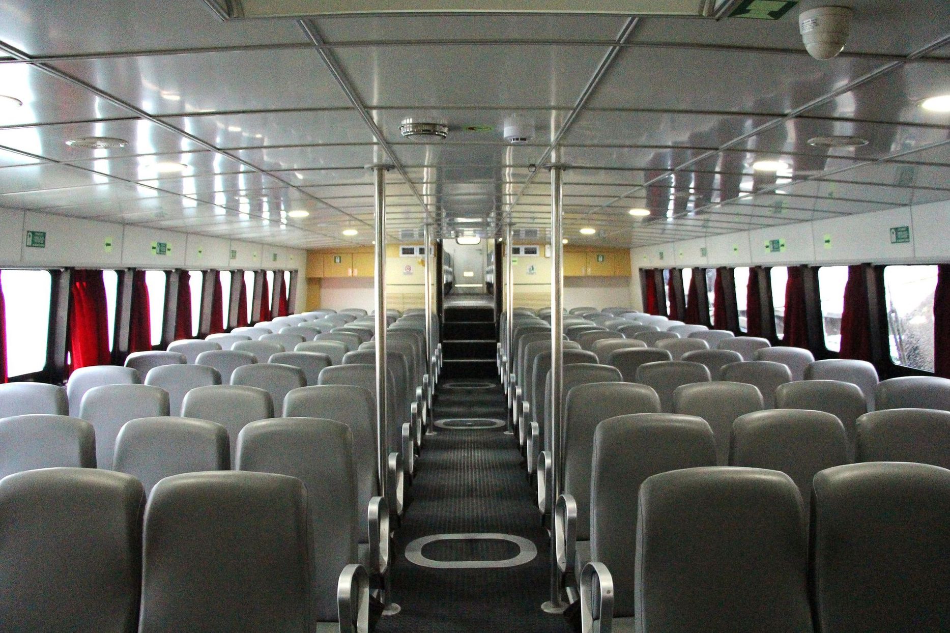 cabin with aircon, eka jaya fast ferry with our agency