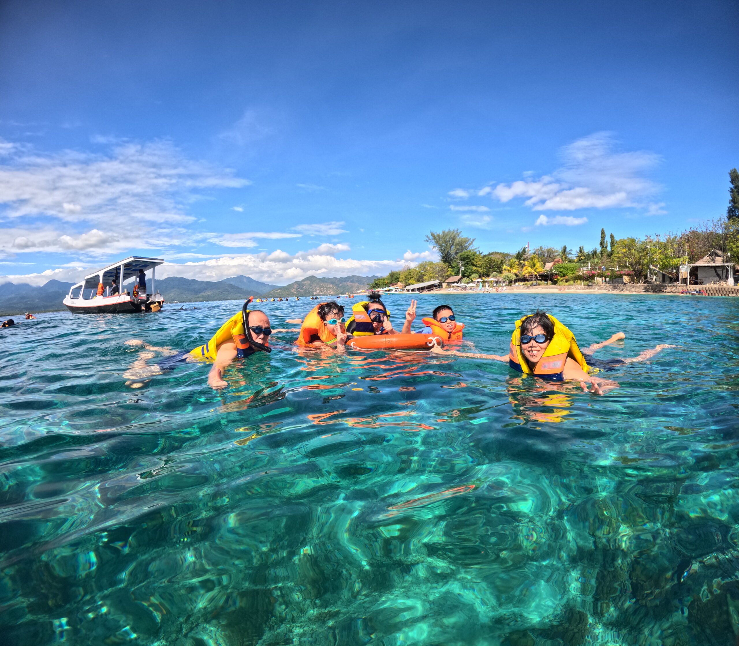 gili air cristal water